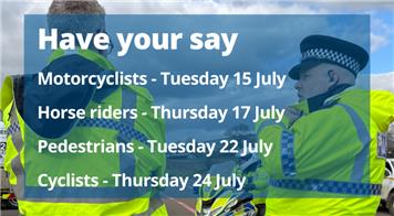 Sign up to have your say on road safety!