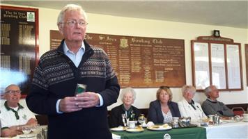 Rest in peace, Ted Lever, past Club President of St Ives Bowling Club.