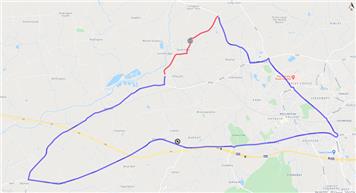 Temporary Road Closure along Rushmoor Lane, Allscott