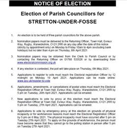 Notice of Election