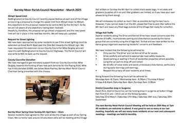 Newsletter - March 2025