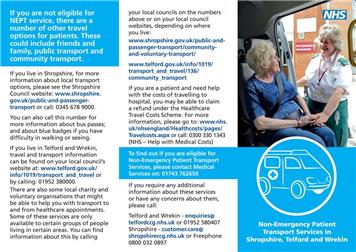 Non-Emergency Patient Transport (NEPT)