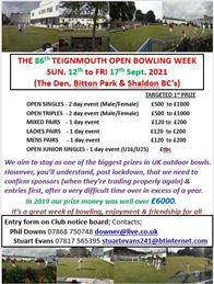Teignmouth Open Bowls Tournament