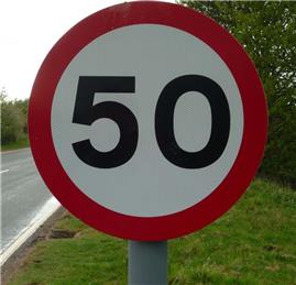 Changes to the A53 speed limit