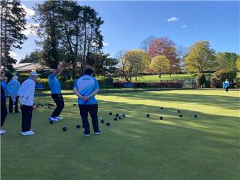 Bowls Devon President Visits Heavitree