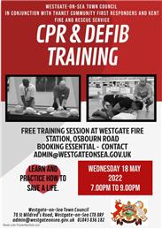 Free Defibrillator Training Session - learn to save a life