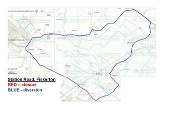Station Road -Temporary Road Closure Monday from 08.00 on Monday 15th March - 18.00 Friday 19 March 2021