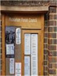 Agenda for Wednesday's Parish Council Meeting.