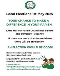 Local Elections 1st May 2025