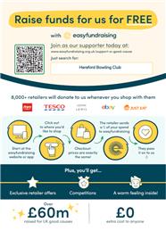 Easyfundraising: Support the club when you shop online