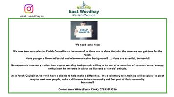 PARISH COUNCILLOR VACANCY