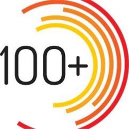 100+