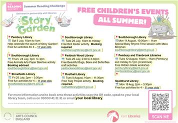 Tunbridge Wells Libraries Summer Reading Challenge For Children