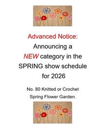 A new category in the Spring show schedule