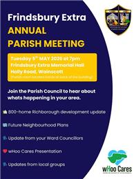 Annual Parish Meeting Tuesday 5th May 7pm