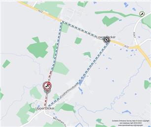 IMPORTANT ROADWORKS Camberlot Road, Upper Dicker