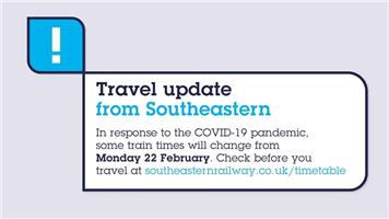 Changes to Train Timetable