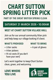 21 March - Chart Sutton Spring Clean