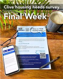 Last chance: Tell us your Housing Needs!