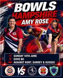 Bowls Hampshire Amy Rose Team - 14 June 2026