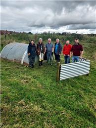 Lyewood sheep shelter