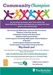 West Berkshire Council Community Champion Awards