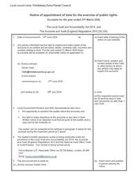 Notie of Appointment of Electors Rights