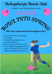 Ladies - Bowl into Spring - Free Taster Sessions