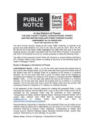 Consultation - Proposed waiting restrictions Hengist Road and Canterbury Road
