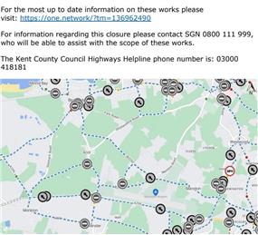 Canterbury Road Closure from 5th February to 1st March