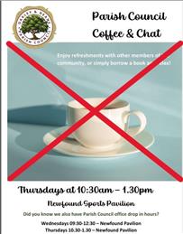 Coffee & Chat Xmas & New Year Closing