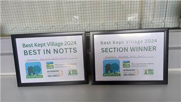 Winner of Best Kept Village in Nottinghamshire 2024