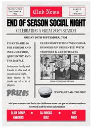 Social Night Tickets