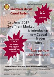 Swaffham Market - Casual Traders