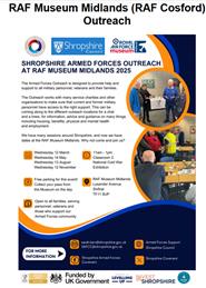 Shropshire Armed Forces Outreach at Cosford Airport