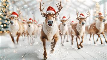 Reindeer Racing