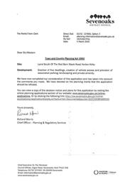 SDC Planning Decision - Land South of The Red Barn, Stack Lane, Horton Kirby