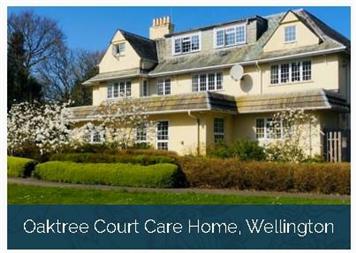 Silver sponsor- Oaktree Court Care home