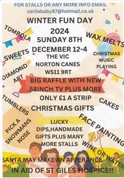 SUNDAY 8TH DECEMBER - FAMILY FUN TIME AT THE VICTORIA CLUB