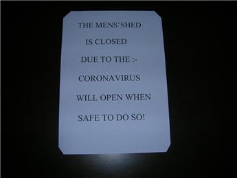 Temporary closure of