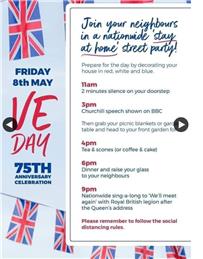 Virtual VE Day Celebrations and Commemorations