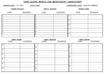LEBBA Form