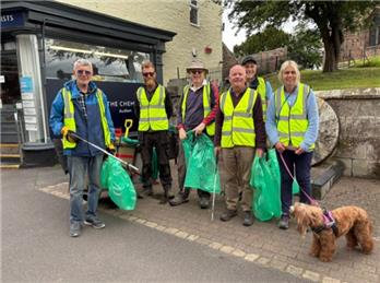 Parish Council litter pick