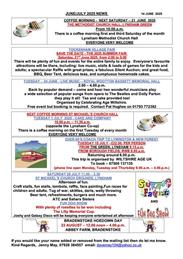 Jenny May News 14th June 2025