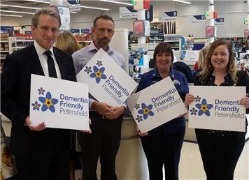 Tesco pledges its support!