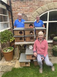 DESIGNER HOMES FOR HAPPY HEDGEHOGS