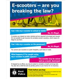 Local Priorities E-Scooters Concern Update