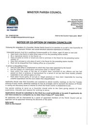 Parish Council Casual Vacancy