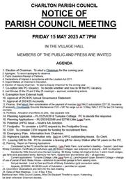 PC meeting Thu 15 May 25