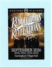 Axstane Players - Revolutions and Revelations